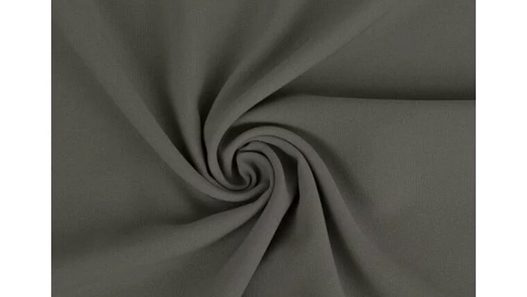 Grijze texture burlington terlenka polyester stof kopen 