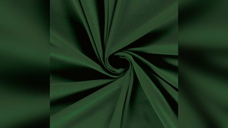 Donker groene tricot stof kopen 